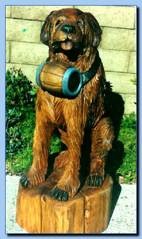 1-72 dog-st. bernard